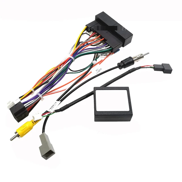 Hyundai Elantra canbus wiring harness For Android stereo Hyundai santafe canbus wiring for android stereo