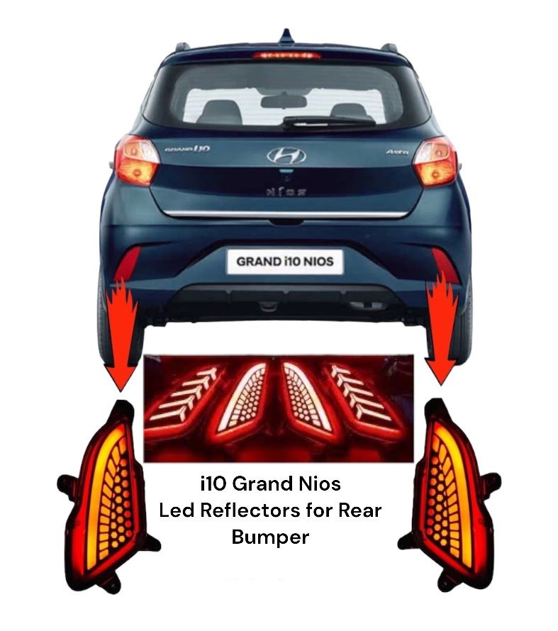 Hyundai GRAND i10 NIOS LED Bumper Reflector Wavehertz