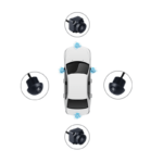 Universal 360 degree camera for inbuilt 3d 360 android stereo