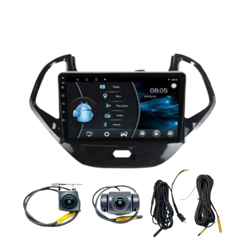 Ford-Figo-Aspire-9-Inch-Android-Car-Stereo-4GB64GB-With-Front-Rear-Camera-DVR