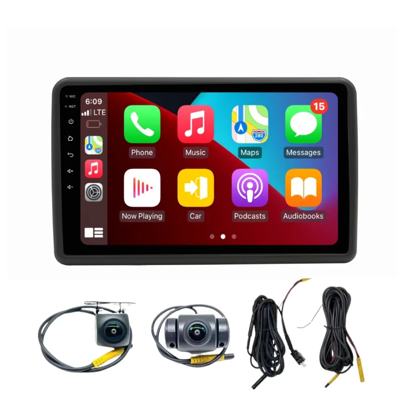 Honda-BRIO-9-Inch-Android-Car-Stereo-4GB64GB-With-Front-Rear-Camera-DVR.