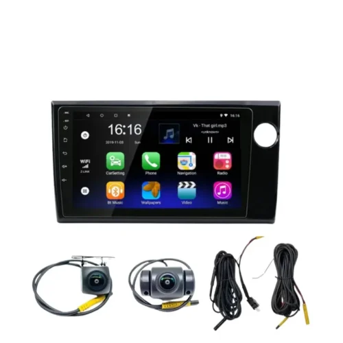 Honda Amaze (2012-2016) 9 Inch Android Car Stereo 4GB/64GB With Front & Rear Camera DVR | Wireless Apple CarPlay | Android Auto | DSP | With Frame