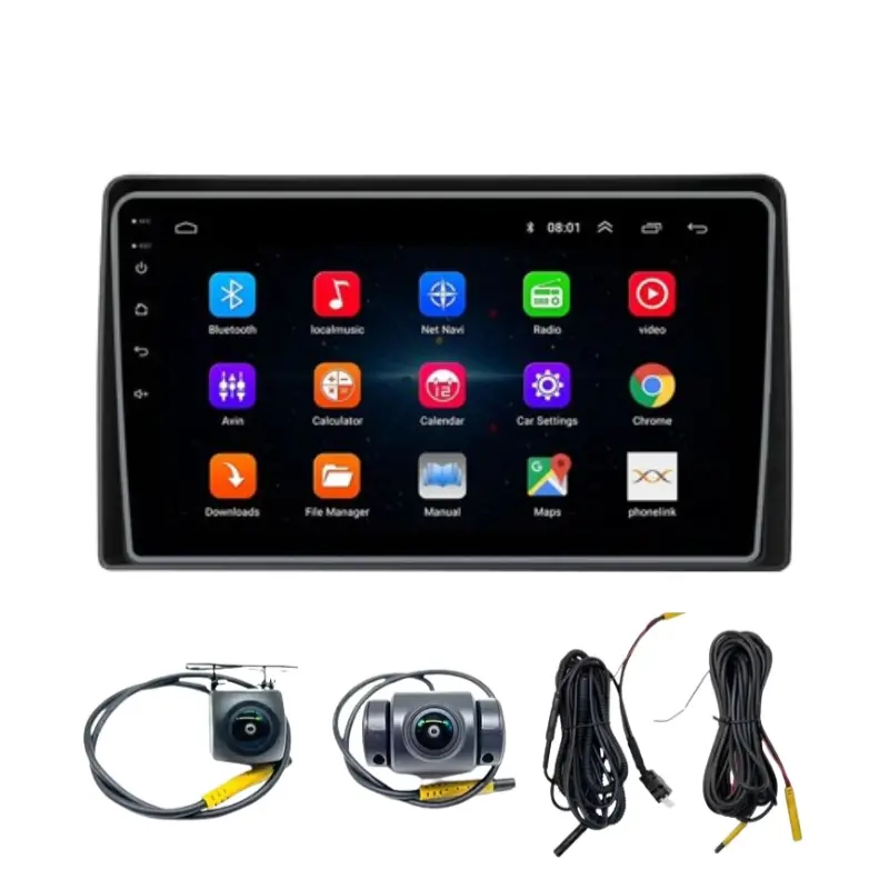 Mahindra-Marazzo-9-Inch-Android-Car-Stereo-4GB64GB-With-Front-Rear-Camera-DVR.