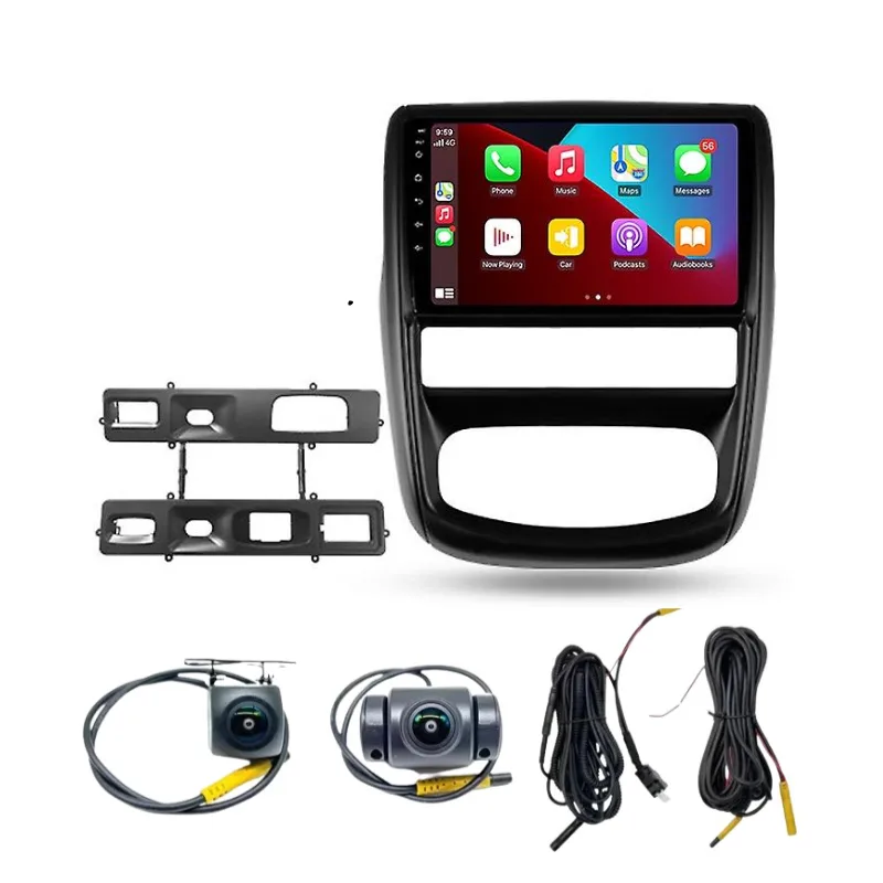 Nissan-Terrano-9-Inch-Android-Car-Stereo-4GB64GB-With-Front-Rear-Camera-DVR