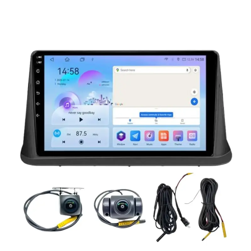 Tata-Nexon-9-Inch-Android-Car-Stereo-4GB64GB-With-Front-Rear-Camera-DVR