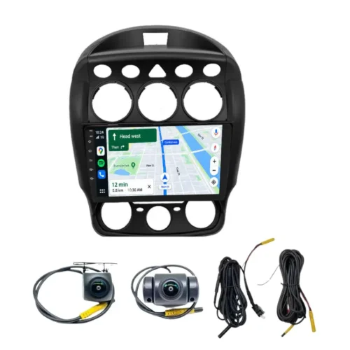 Chevrolet Enjoy 9 Inch Android Car Stereo 4GB/64GB With Front & Rear Camera DVR | Wireless Apple CarPlay | Android Auto | DSP | With Frame