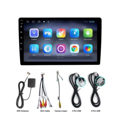 Universal TS7 9 Inch Android Car Stereo 2GB RAM/32GB | Mirror Link | Capacitive Touch Screen | 1280P Full HD Screen | Wi-Fi | Quad Core CPU | Bluetooth | GPS Navigation Support