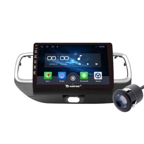 Hyundai Venue 9 Inch Android Car Stereo | TS9 | 4GB RAM | 32GB ROM | Wireless Apple CarPlay | Android Auto | DSP | IPS Screen | Wi-Fi | Quad Core CPU | Bluetooth | GPS Navigation Support | AHD Reverse Camera