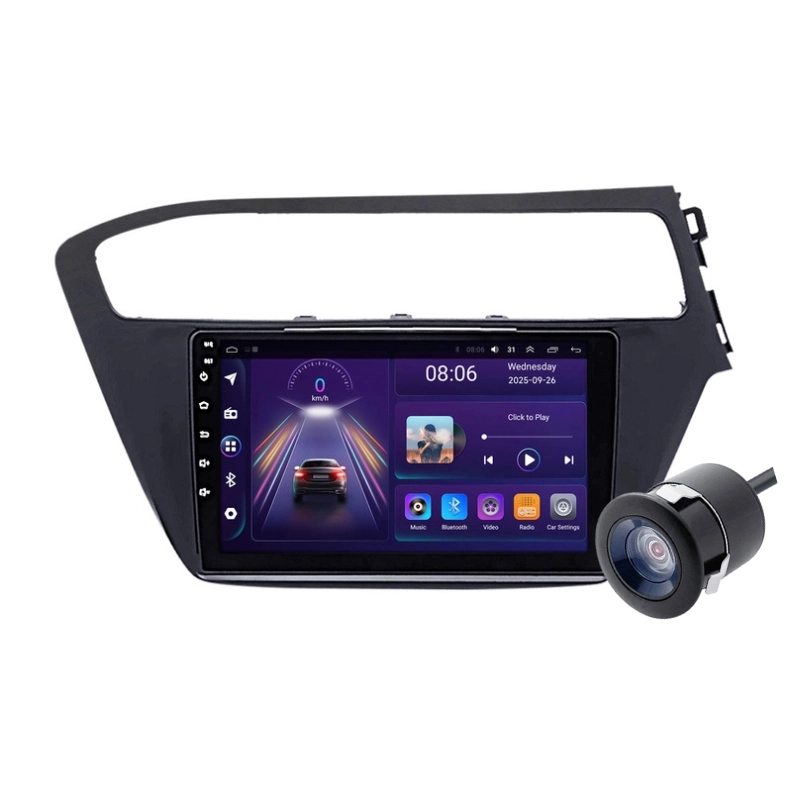 Hyundai i-20 Elite 2018-2019 TS9 4GB 32GB Android Stereo With Wireless Apple CarPlay Android Auto