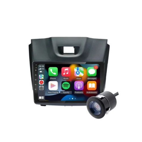 ISUZU D-MAX 9 Inch Android Car Stereo | TS9 | 4GB RAM | 32GB ROM | Wireless Apple CarPlay | Android Auto | DSP | IPS Screen | Wi-Fi | Quad Core CPU | Bluetooth | GPS Navigation Support | AHD Reverse Camera