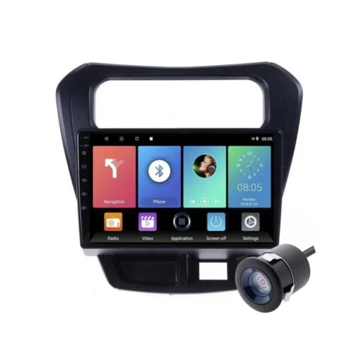 Maruti Suzuki Alto 800 9 Inch Android Car Stereo | TS9 | 4GB RAM | 32GB ROM | Wireless Apple CarPlay | Android Auto | DSP | IPS Screen | Wi-Fi | Quad Core CPU | Bluetooth | GPS Navigation Support | AHD Reverse Camera