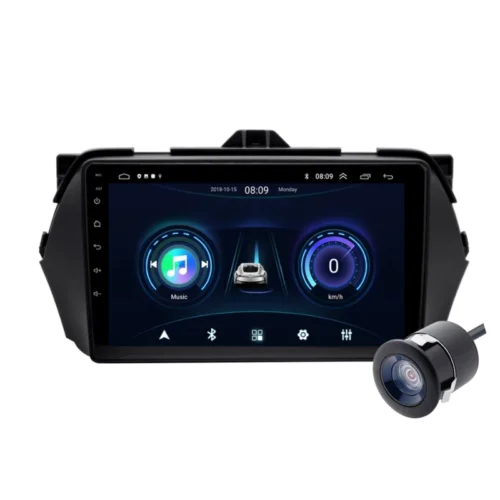 Maruti Suzuki Ciaz 9 Inch Android Car Stereo | TS9 | 4GB RAM | 32GB ROM | Wireless Apple CarPlay | Android Auto | DSP | IPS Screen | Wi-Fi | Quad Core CPU | Bluetooth | GPS Navigation Support | AHD Reverse Camera