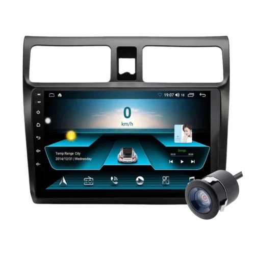 Maruti Suzuki Swift (2006-2011) 9 Inch Android Car Stereo | TS9 | 4GB RAM | 32GB ROM | Wireless Apple CarPlay | Android Auto | DSP | IPS Screen | Wi-Fi | Quad Core CPU | Bluetooth | GPS Navigation Support | AHD Reverse Camera