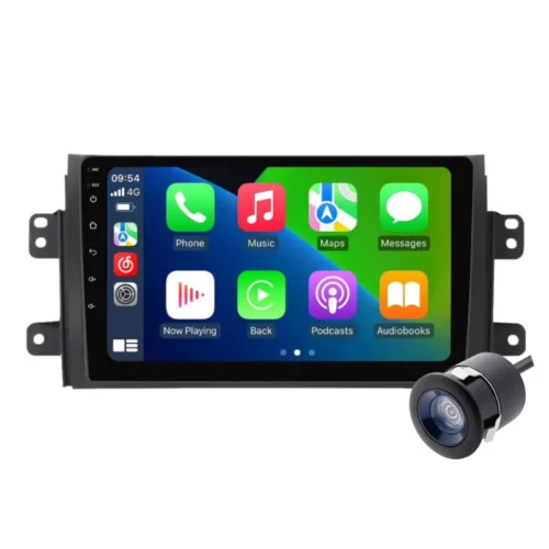 Maruti Suzuki SX4 9 Inch Android Car Stereo | TS9 | 4GB RAM | 32GB ROM | Wireless Apple CarPlay | Android Auto | DSP | IPS Screen | Wi-Fi | Quad Core CPU | Bluetooth | GPS Navigation Support | AHD Reverse Camera
