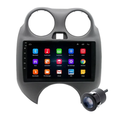 Nissan Micra 9 Inch Android Car Stereo | TS9 | 4GB RAM | 32GB ROM | Wireless Apple CarPlay | Android Auto | DSP | IPS Screen | Wi-Fi | Quad Core CPU | Bluetooth | GPS Navigation Support | AHD Reverse Camera