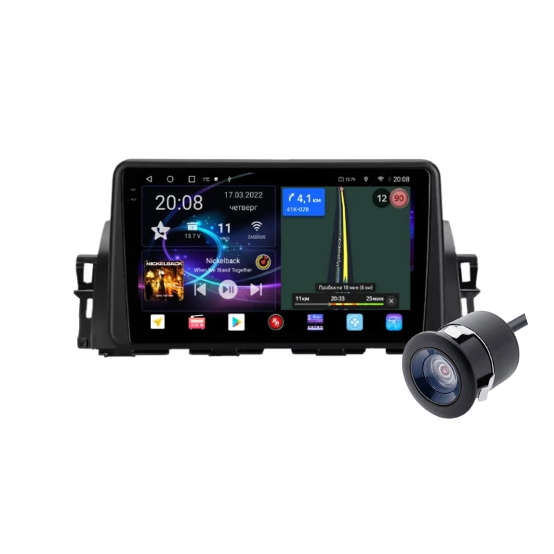 Renault Kiger TS9 4GB 32GB Android Stereo With Wireless Apple CarPlay Android Auto