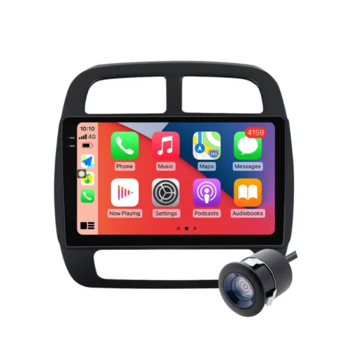 Renault KWID (2014-2019) 9 Inch Android Car Stereo | TS9 | 4GB RAM | 32GB ROM | Wireless Apple CarPlay | Android Auto | DSP | IPS Screen | Wi-Fi | Quad Core CPU | Bluetooth | GPS Navigation Support | AHD Reverse Camera