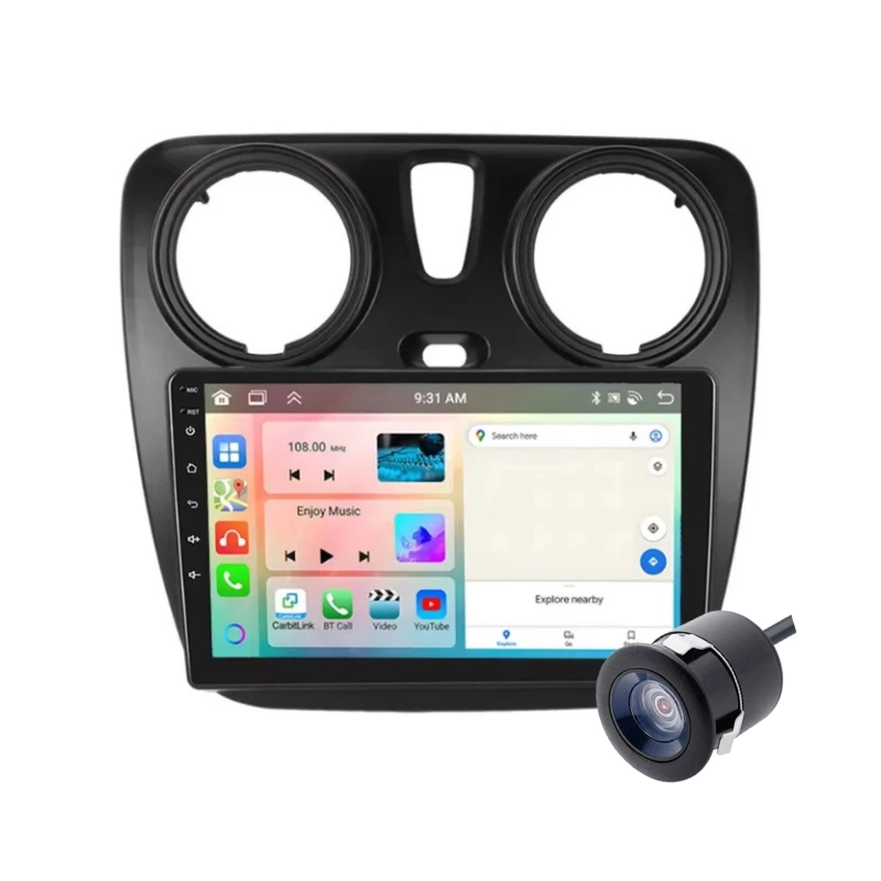 Renault Lodgy TS9 4GB 32GB Android Stereo With Wireless Apple CarPlay Android Auto