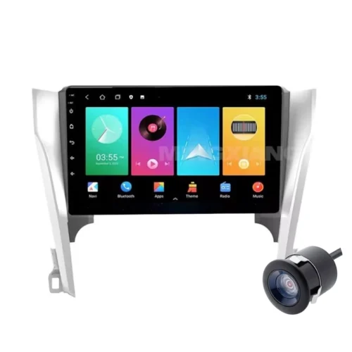 Toyota Camry (2014) 9 Inch Android Car Stereo | TS9 | 4GB RAM | 32GB ROM | Wireless Apple CarPlay | Android Auto | DSP | IPS Screen | Wi-Fi | Quad Core CPU | Bluetooth | GPS Navigation Support | AHD Reverse Camera