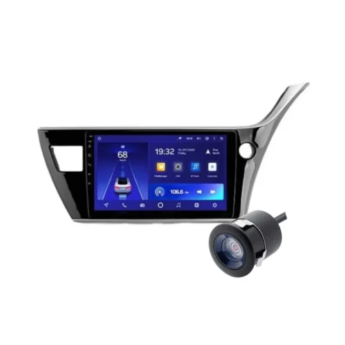 Toyota Corolla Altis (2017) 9 Inch Android Car Stereo | TS9 | 4GB RAM | 32GB ROM | Wireless Apple CarPlay | Android Auto | DSP | IPS Screen | Wi-Fi | Quad Core CPU | Bluetooth | GPS Navigation Support | AHD Reverse Camera