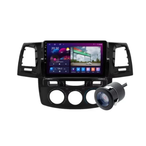 Toyota Fortuner (2008-2014) 9 Inch Android Car Stereo | TS9 | 4GB RAM | 32GB ROM | Wireless Apple CarPlay | Android Auto | DSP | IPS Screen | Wi-Fi | Quad Core CPU | Bluetooth | GPS Navigation Support | AHD Reverse Camera