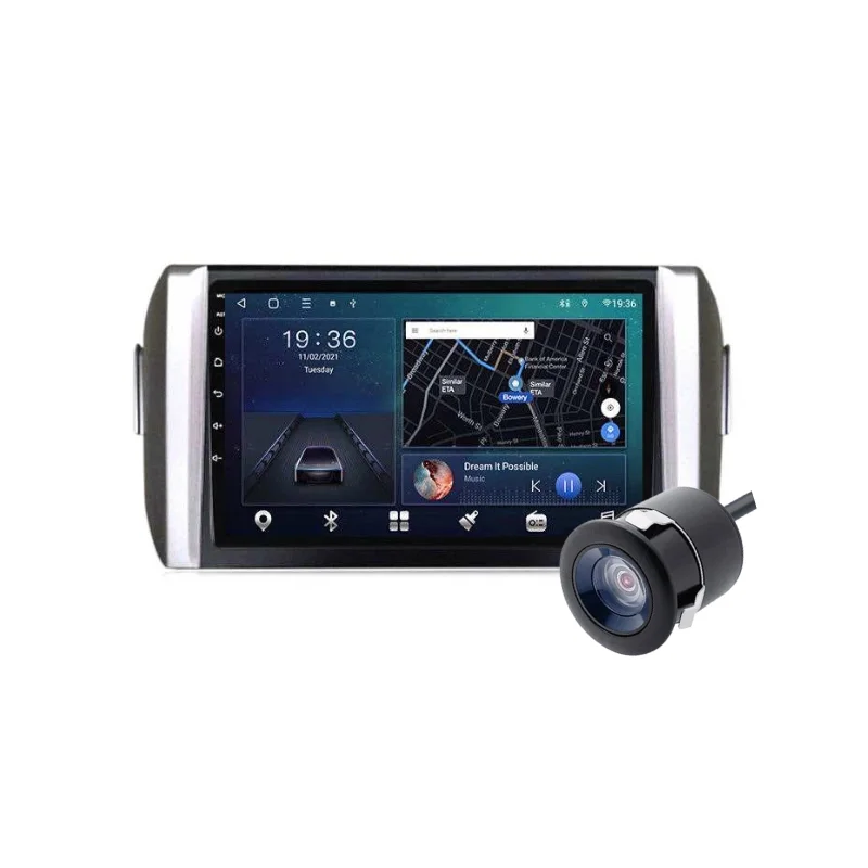 Toyota Innova Crysta TS9 4GB 32GB Android Stereo With Wireless Apple CarPlay Android Auto