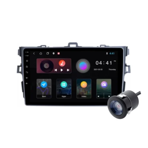 Toyota LIVA 9 Inch Android Car Stereo | TS9 | 4GB RAM | 32GB ROM | Wireless Apple CarPlay | Android Auto | DSP | IPS Screen | Wi-Fi | Quad Core CPU | Bluetooth | GPS Navigation Support | AHD Reverse Camera