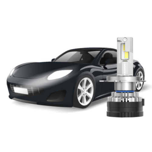 Blaupunkt LED 12X PRO HP H8/H16/H11 | 180-Watt Headlight | 6000K | 6500 Lumens | High Power | 2 Year Warranty