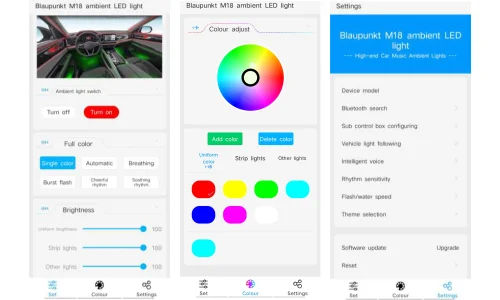 Blaupunkt M10 Ambient Light | Blaupunkt CABIN LED LIGHT M10 Car Ambient Light – Dream Version