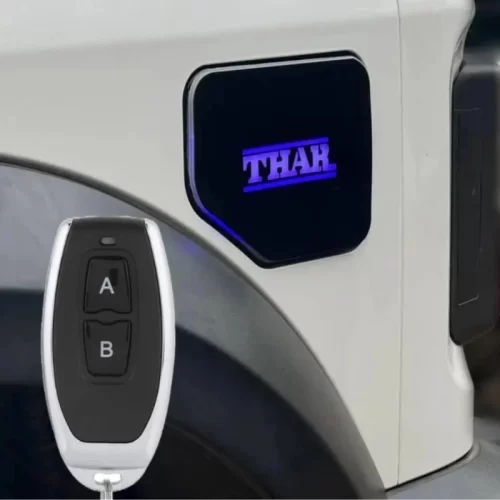 Mahindra THAR Automatic Wireless Fuel Tank LID | Mahindra THAR Automatic Illuminated Remote Controlled Fuel Tank Cover