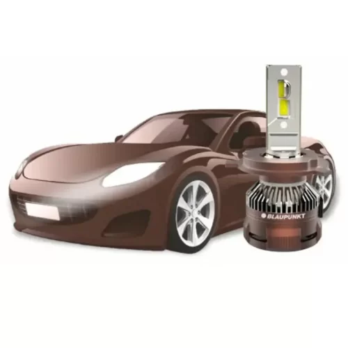 Blaupunkt V88 HP H8-H11-H16 LED Headlight Bulb 220 Watt | 7200 Lumens | 6000K Cool White | Ultra-Bright Automotive Light