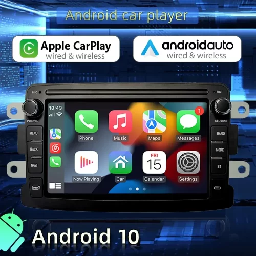 Renault Captur Android Stereo OEM Style | 2GB 32GB | 7 Inch IPS Display | Wireless Apple CarPlay | Android Auto | AHD Camera | CANBUS