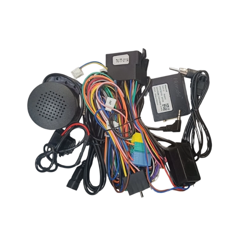 Tata Nexon Punch Altroz CANBUS Wiring Harness For Android Stereo | Working OEM Mic | Camera | Parking Sensor | Buzzer Sound
