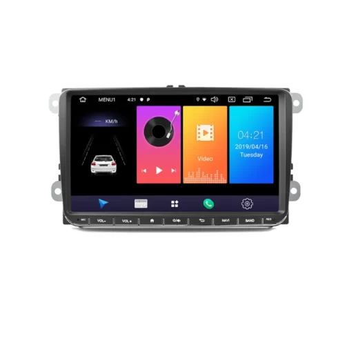 Volkswagen Vento Android Stereo OEM Style | 4GB 64GB | 9 Inch IPS Display | Wireless Apple CarPlay | Android Auto | AHD Camera | CANBUS