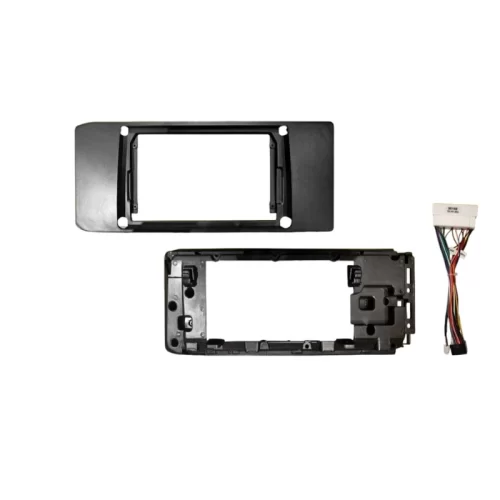 Kia Carens Clavis 9-Inch Aftermarket Android Stereo Frame with Wiring Harness | Glossy Finish