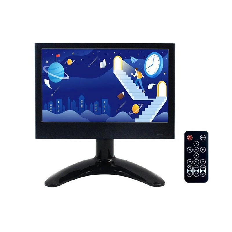 Wavehertz WH-7-LED 7 Inch LED Monitor With HDMI | VGA | AV | USB | Industrial Grade IPS Display