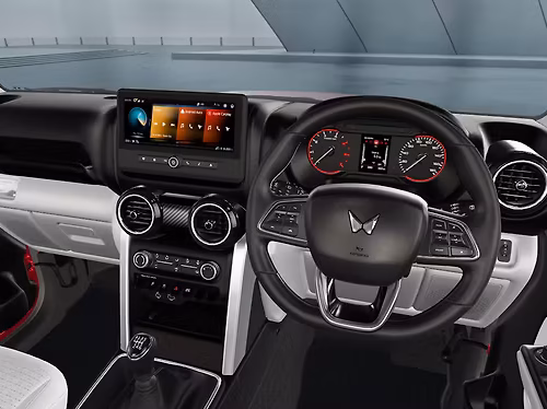 Mahindra Thar Roxx (MX3/MX5) 360° Camera Kit for OEM Android Stereo Headunit | Full Surround View | Easy Plug & Play Installation | Automotive Grade