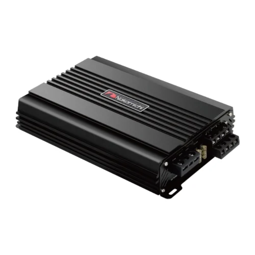 Nakamichi NKTE80.4-4-Channel Class AB Car Amplifier | 80W x 4 RMS Power | 2200W Max Power | 2Ω/4Ω Support | Car Audio Amplifier